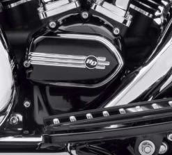 Harley Davidson Defiance Nockenwellenabdeckung Schwarz Cut -Fahrrad Produkt Laden 25700602 3