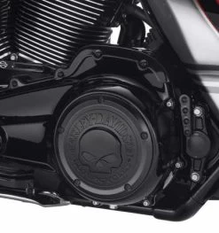 Harley Davidson Willie G Skull Derby Deckel Schwarz -Fahrrad Produkt Laden 25700740 21