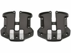 Harley Davidson Dominion Obere Rocker Box Covers Schwarz Contrast Cut