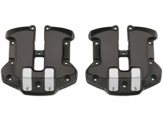 Harley Davidson Dominion Obere Rocker Box Covers Schwarz Contrast Cut 3 Harley Davidson Dominion Obere Rocker Box Covers Schwarz Contrast Cut