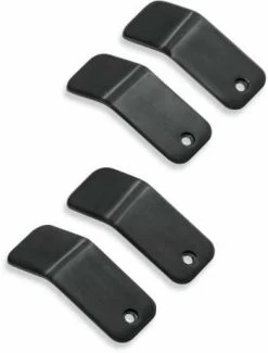 Harley Davidson Dominion Einsätze Obere Rocker Box Cover, Schwarz Gebürstet