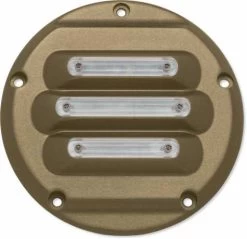 Harley Davidson Dominion Derby Deckel Bronze Contrast Cut