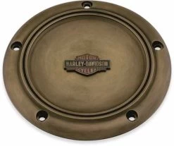 Harley Davidson Brass / Messing Derby Deckel