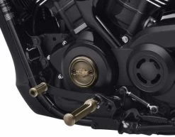 Harley Davidson Brass Medaillon Linke Seite -Fahrrad Produkt Laden 25800091 31