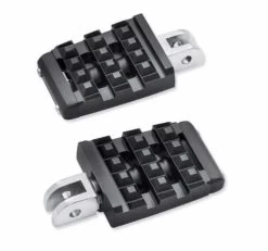 Harley Davidson Dominion Fahrer Fußrasten Schwarz