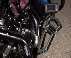 Harley Davidson Empire Fahrer Trittbretter Schwarz -Fahrrad Produkt Laden 50501933 4