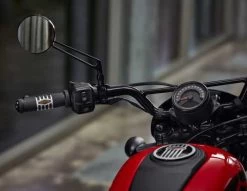 Harley Davidson Spiegel '66 Collection Rund Schwarz -Fahrrad Produkt Laden 56000261 3