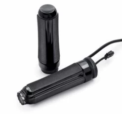 Harley Davidson Airflow Lenkergriffe Beheizt Schwarz