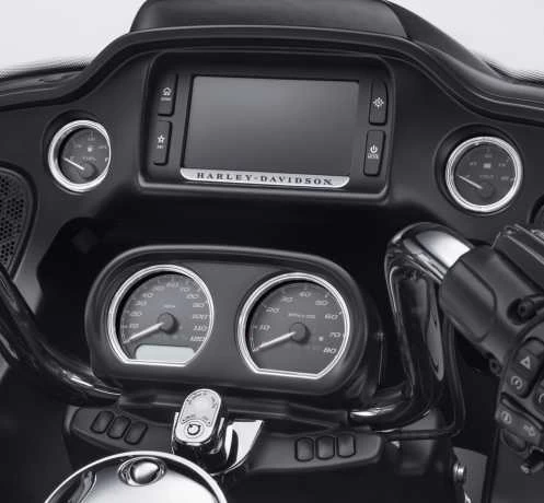 Harley Davidson Defiance Instrumenten Zierfassungen Chrom 4 Harley Davidson Defiance Instrumenten Zierfassungen Chrom – Bild 2