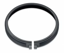 Harley Davidson Defiance Scheinwerfer Zierring 5 3/4" Schwarz