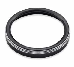 Harley Davidson Defiance Tank Anzeigenblende 5", Schwarz Cut