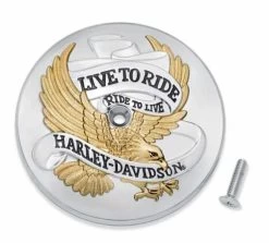 Harley Davidson Live To Ride Luftfilter Verkleidung