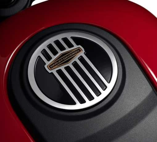 Harley Davidson Tank Medallion '66 Collection Schwarz Cut 4 Harley Davidson Tank Medallion '66 Collection Schwarz Cut – Bild 2