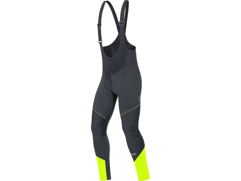 Gore E WS SO Bibtights+, Schwarz/neongelb 3 Gore E WS SO Bibtights+, Schwarz/neongelb