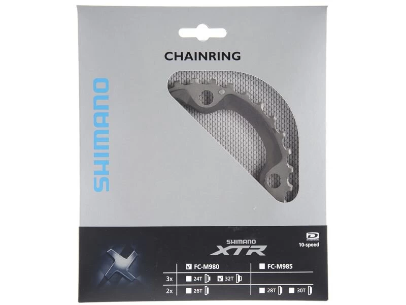 Shimano FC-M980 Kettenblatt, 3-fach 3 Shimano FC-M980 Kettenblatt, 3-fach