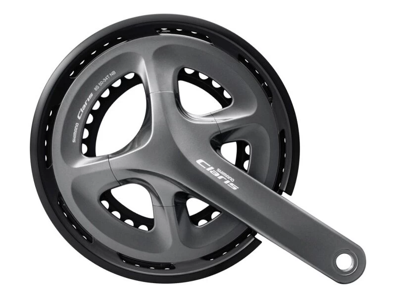 Shimano Kurbelgarnitur Claris FC-R2000 50-34 F. 2x8-fach 4 Shimano Kurbelgarnitur Claris FC-R2000 50-34 F. 2x8-fach – Bild 2